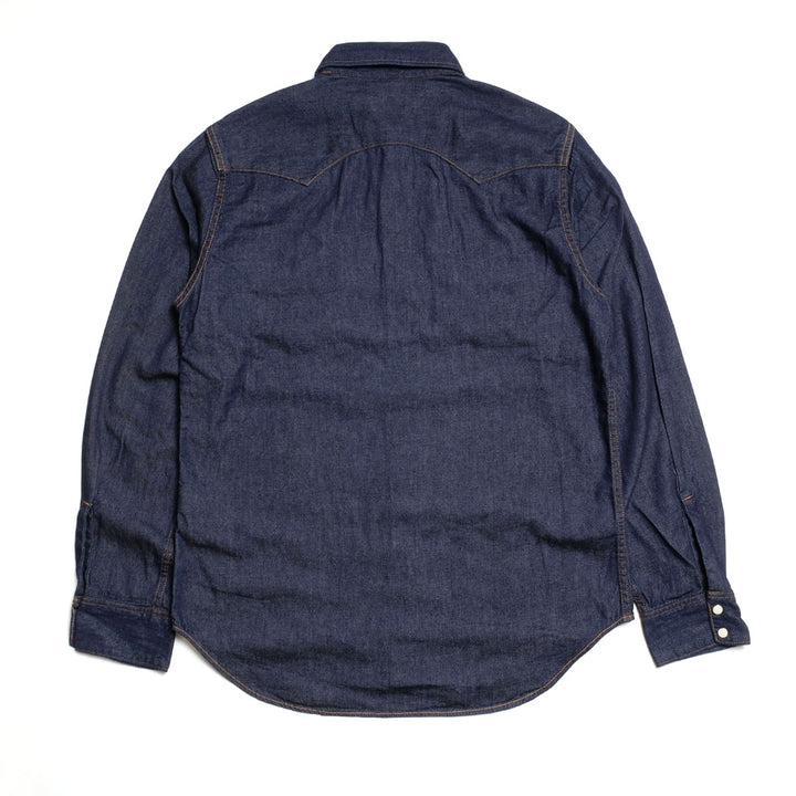BLUE BLUE - ST814 Light Denim Western Shirt - 1005988