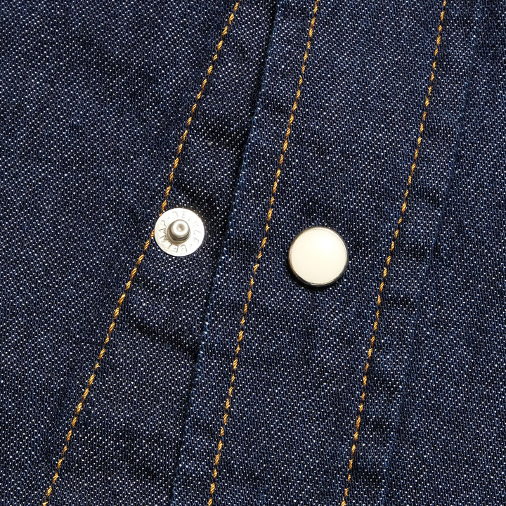 BLUE BLUE - ST814 Light Denim Western Shirt - 1005988
