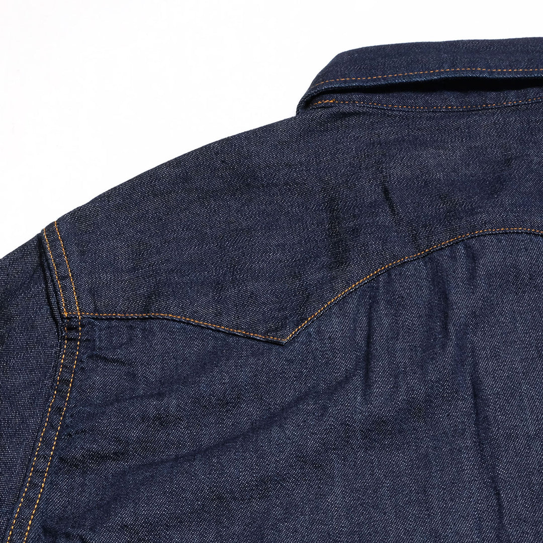 BLUE BLUE - ST814 Light Denim Western Shirt - 1005988