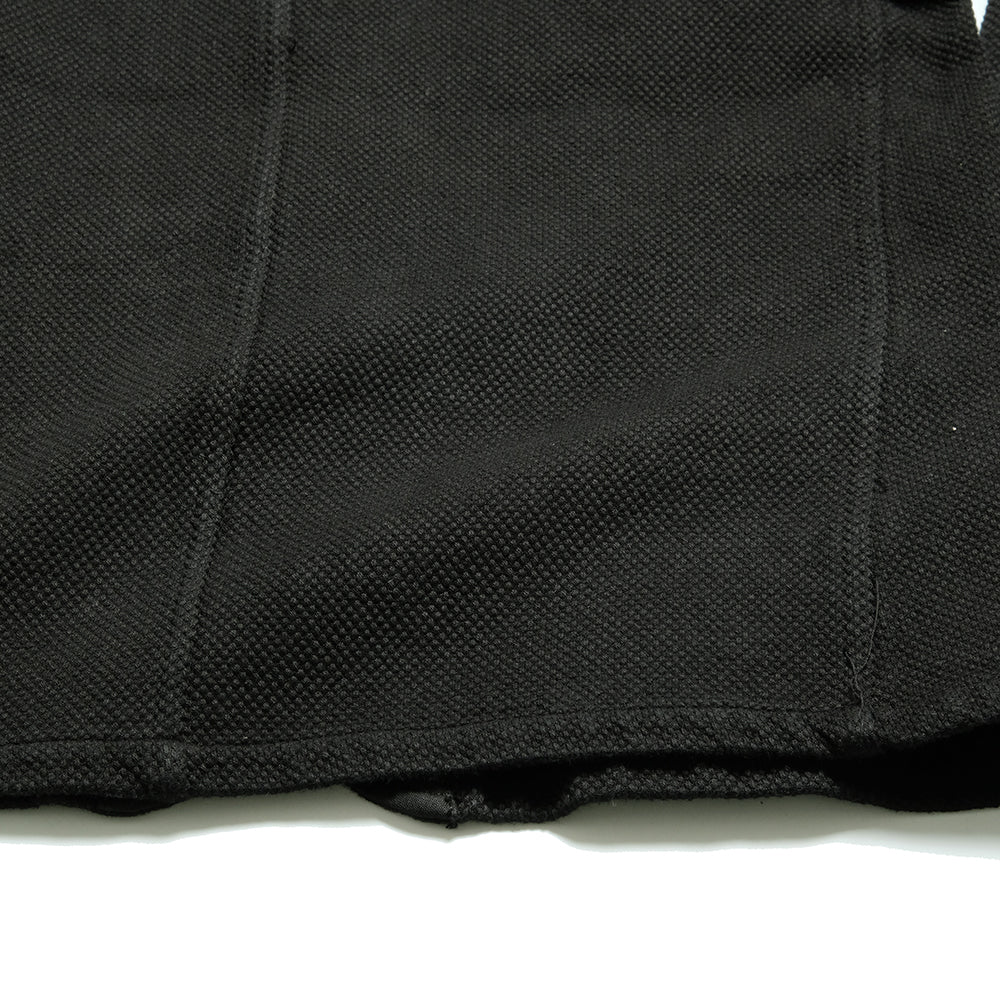 BLUE BLUE JAPAN -  Double-Weave Cloth Sashiko Dark Black hand dyeing Coverall - 1006411