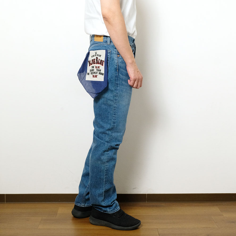 BLUE BLUE - PP01 - Selvedge Denim Fade Slim Straight Jeans - 1006547