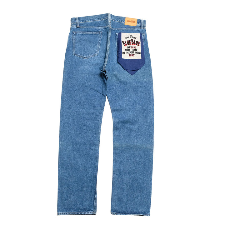 BLUE BLUE - PP01 - Selvedge Denim Fade Slim Straight Jeans - 1006547