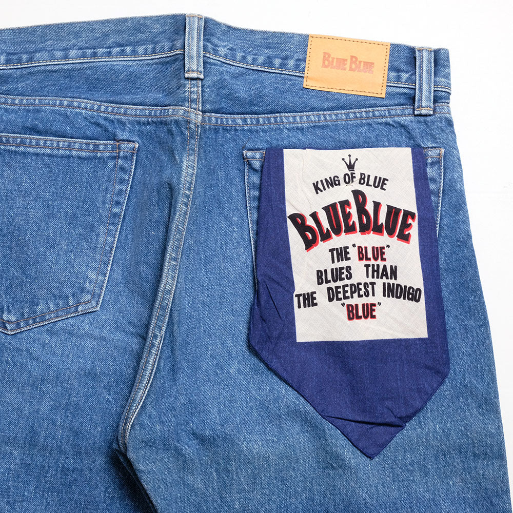 BLUE BLUE - PP01 - Selvedge Denim Fade Slim Straight Jeans - 1006547