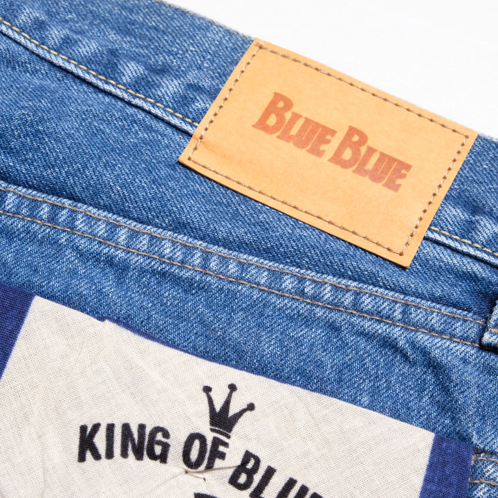 BLUE BLUE - PP01 - Selvedge Denim Fade Slim Straight Jeans - 1006547