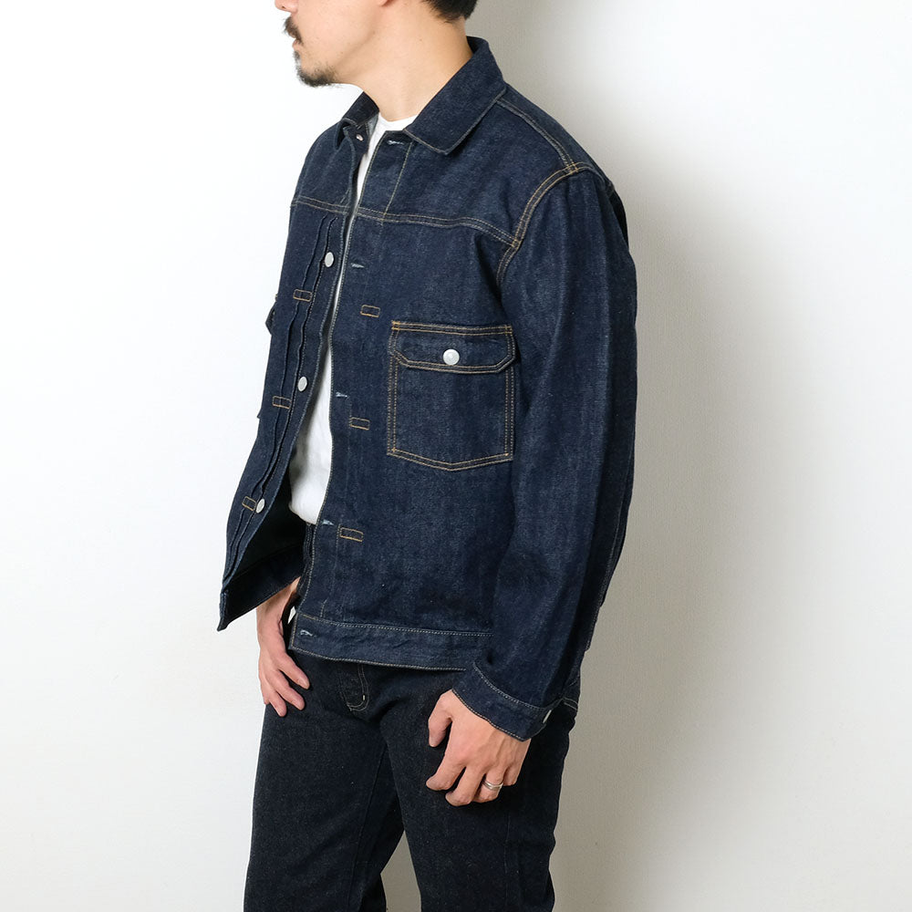 BLUE BLUE - Supima Selvedge Denim 2nd Type Trucker Jacket - 1006548