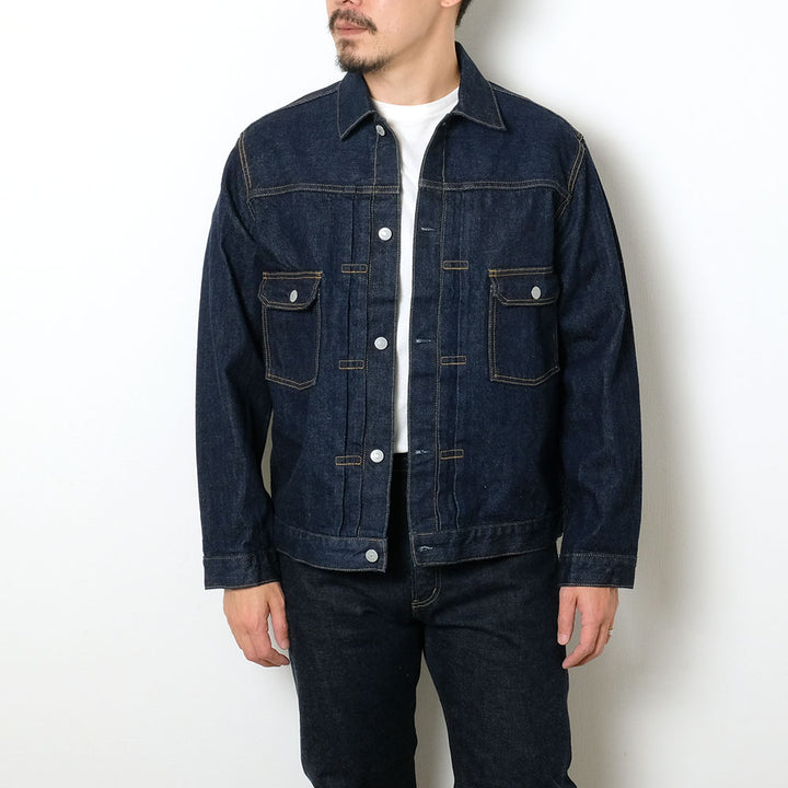 BLUE BLUE - Supima Selvedge Denim 2nd Type Trucker Jacket - 1006548