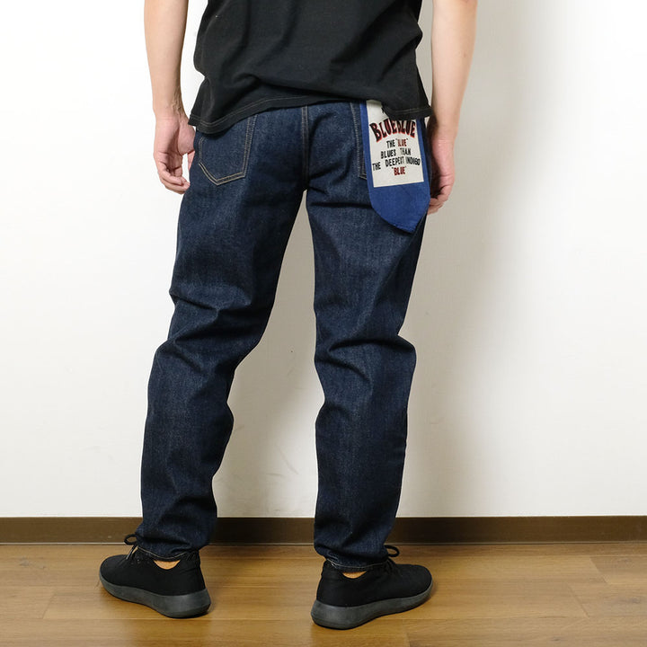 BLUE BLUE - PP03 Superior Pima Selvedge Denim Wide tapered Jeans - 1006550