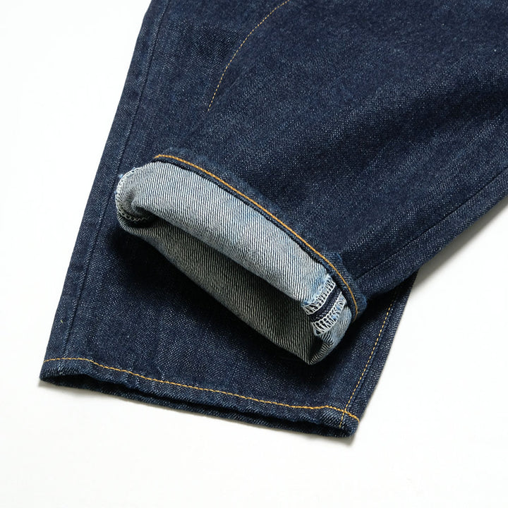 BLUE BLUE - PP03 Superior Pima Selvedge Denim Wide tapered Jeans - 1006550