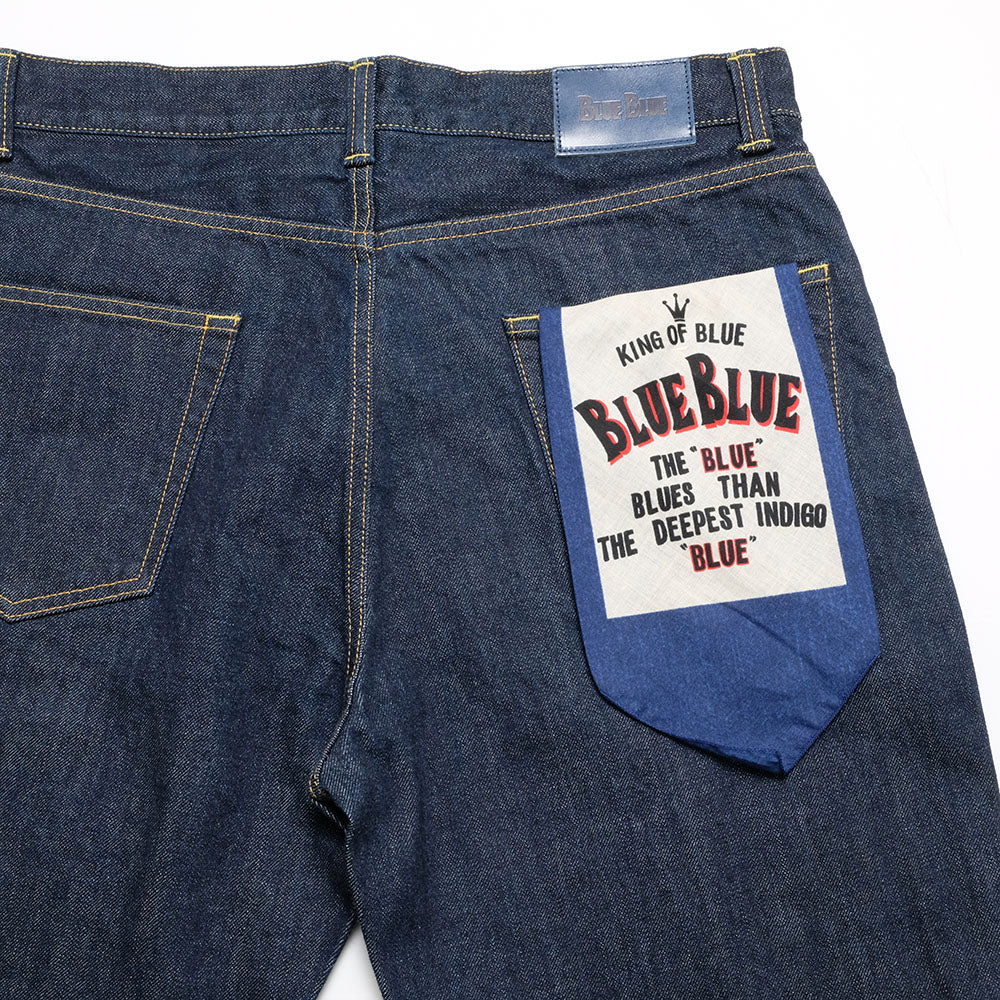 BLUE BLUE - PP03 Superior Pima Selvedge Denim Wide tapered Jeans - 1006550