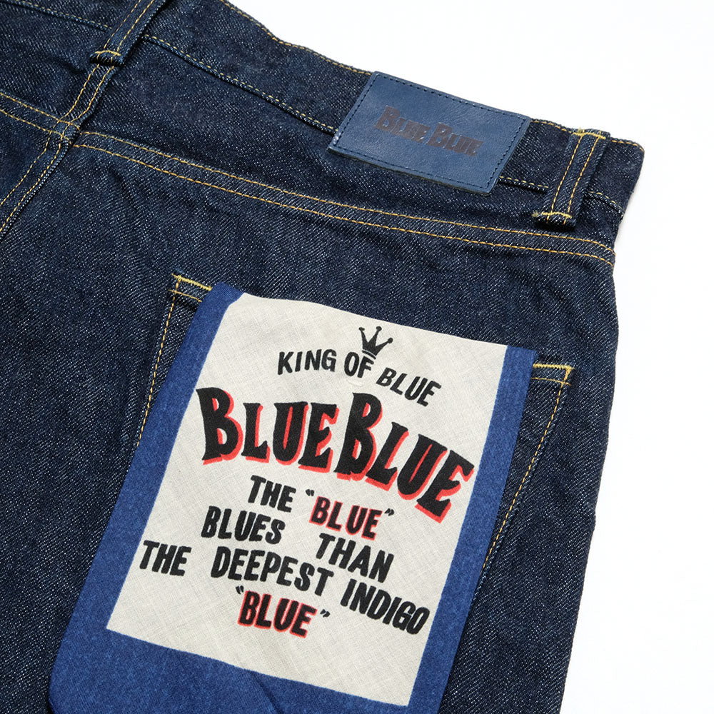 BLUE BLUE - PP03 Superior Pima Selvedge Denim Wide tapered Jeans - 1006550