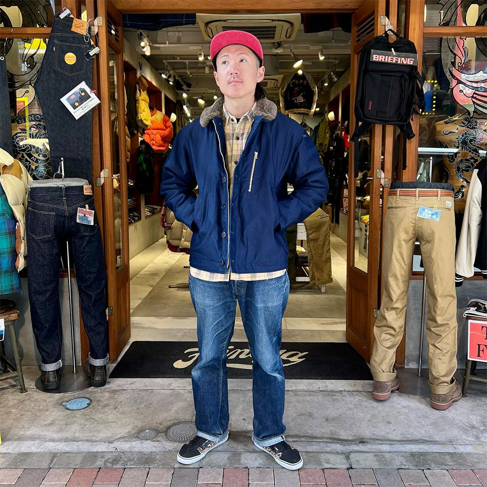 BLUE BLUE - Inigo Light German Cloth Deck Jacket - 1006562