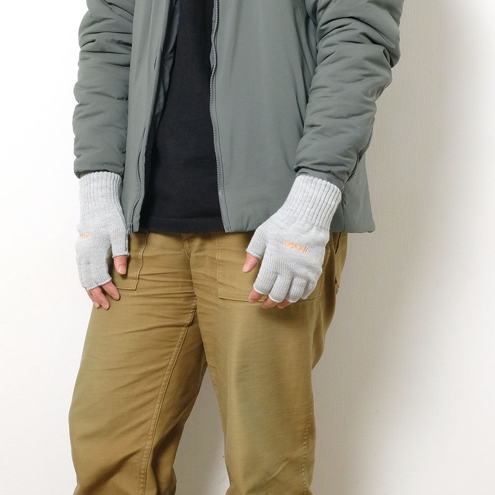 HOLLYWOOD RANCH MARKET - Washable Merino Wool HRMarket Fingerless Gloves - 1006775