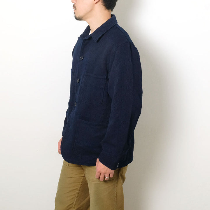 BLUE BLUE JAPAN - Honnai Light Sashiko Chore Coat - 1007561