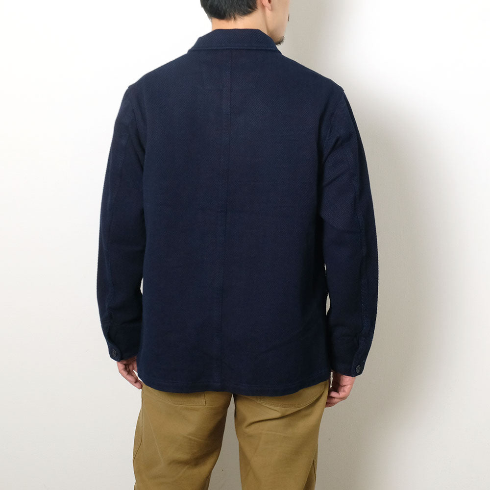 BLUE BLUE JAPAN - Honnai Light Sashiko Chore Coat - 1007561