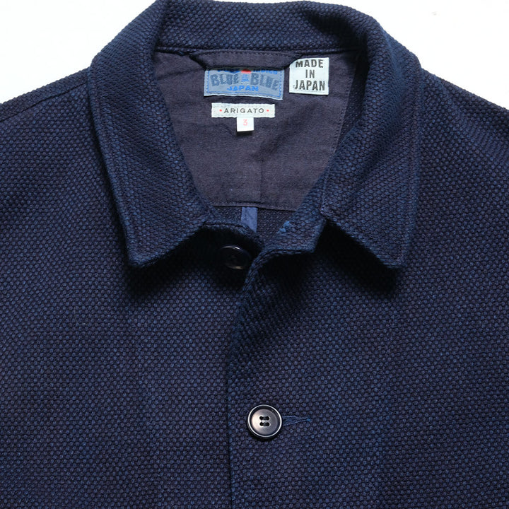 BLUE BLUE JAPAN - Honnai Light Sashiko Chore Coat - 1007561