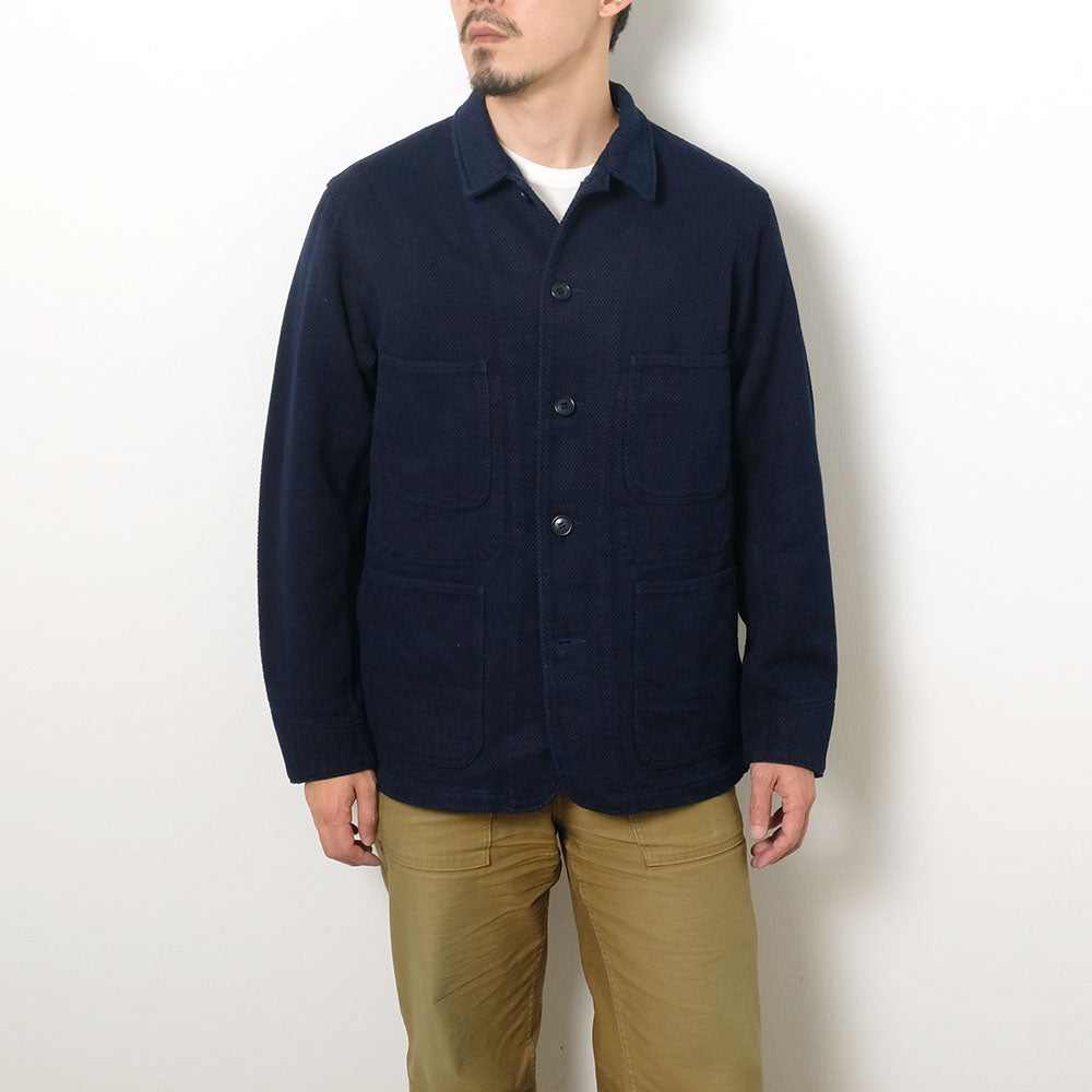 BLUE BLUE JAPAN - Honnai Light Sashiko Chore Coat - 1007561