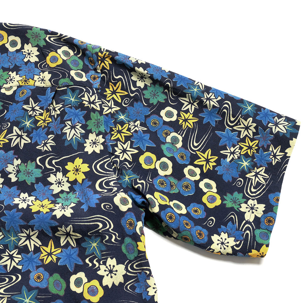 BLUE BLUE JAPAN - Rayon Crepe Chiyogami (Japanese Decorative Paper) Sakura Aloha - 1007601