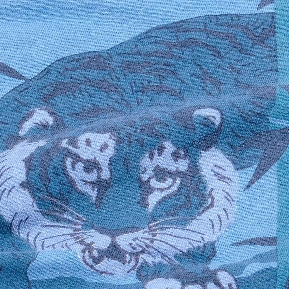 BLUE BLUE JAPAN - Takenitra Back Print Indigo Pocket T-Shirt - 1007633