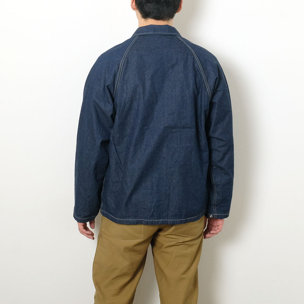 BLUE BLUE - Jacquard Denim Coach Jacket - 1007729