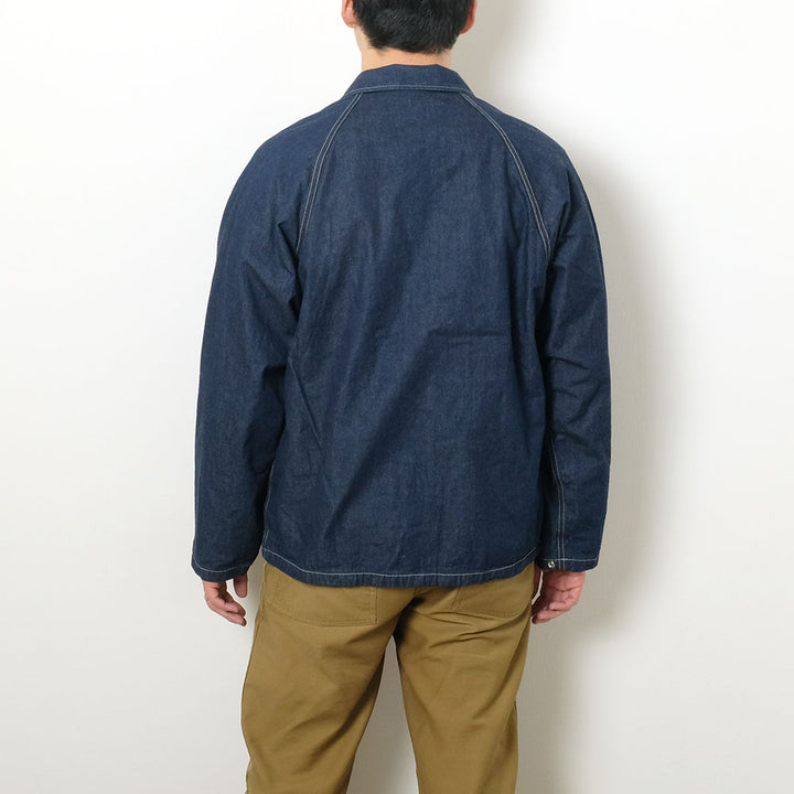 BLUE BLUE - Jacquard Denim Coach Jacket - 1007729