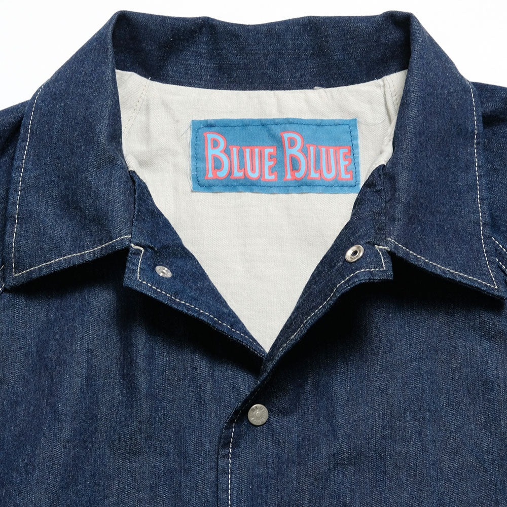 BLUE BLUE - Jacquard Denim Coach Jacket - 1007729