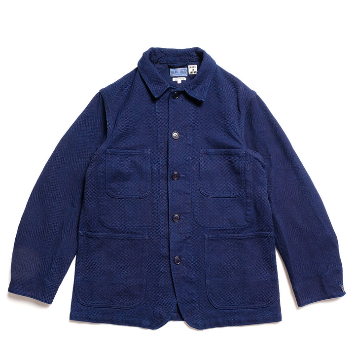 BLUE BLUE JAPAN - Honnai(Natural Indigo) Sashiko Coveralls - 1009222