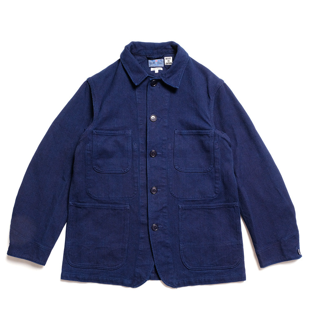 BLUE BLUE JAPAN - Honnai(Natural Indigo) Sashiko Coveralls