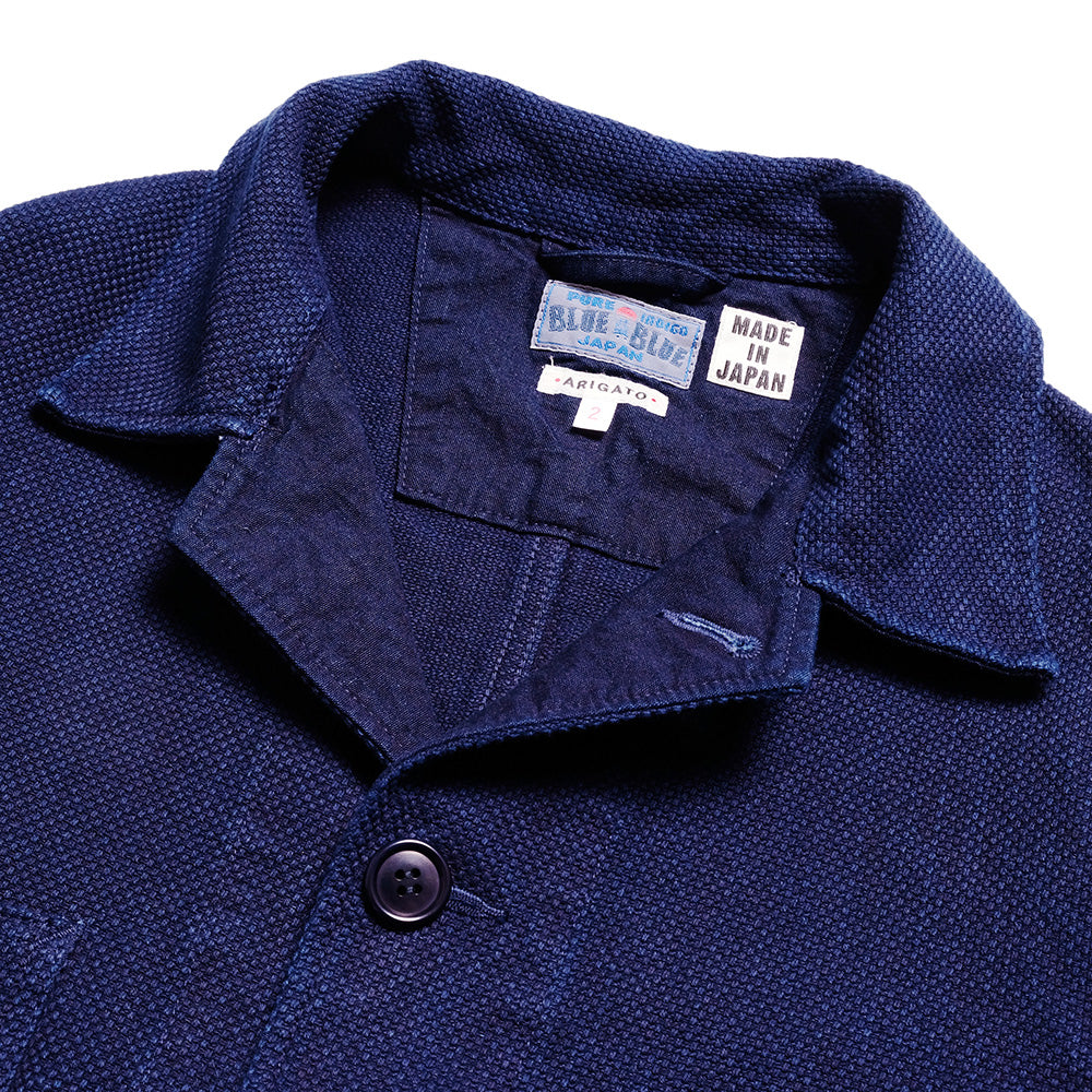 BLUE BLUE JAPAN - Honnai(Natural Indigo) Sashiko Coveralls - 1009222