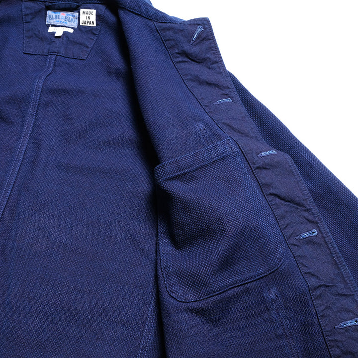 BLUE BLUE JAPAN - Honnai(Natural Indigo) Sashiko Coveralls - 1009222