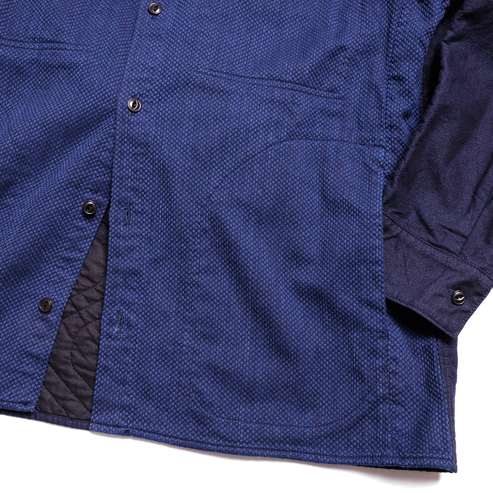 BLUE BLUE JAPAN - Casezome Sashiko Back Quilted Shirt - 1009275