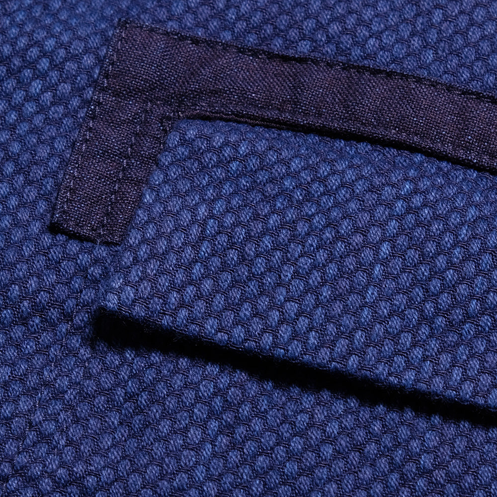 BLUE BLUE JAPAN - Casezome Sashiko Back Quilted Shirt - 1009275