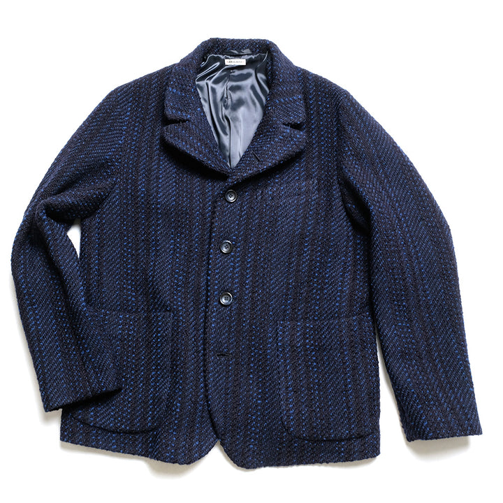 BLUE BLUE JAPAN - Slub Yarn Tweed 5B Jacket - 1009276