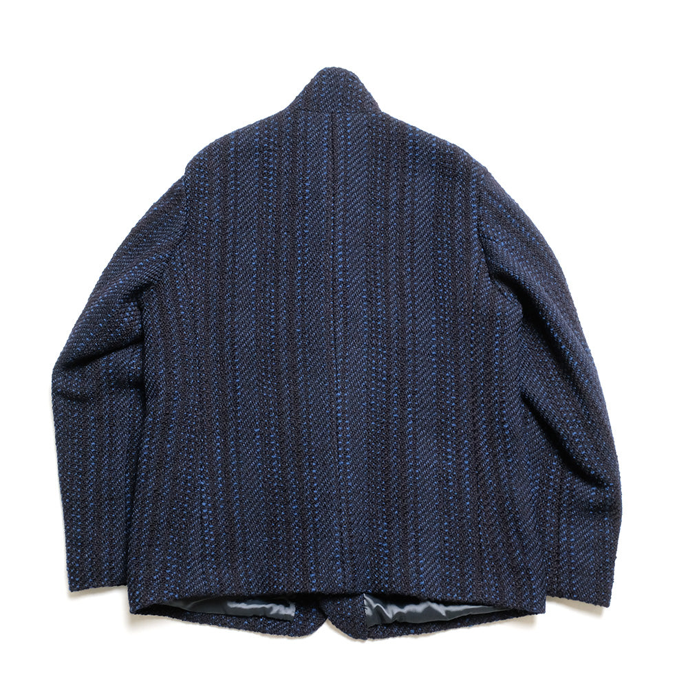 BLUE BLUE JAPAN - Slub Yarn Tweed 5B Jacket - 1009276