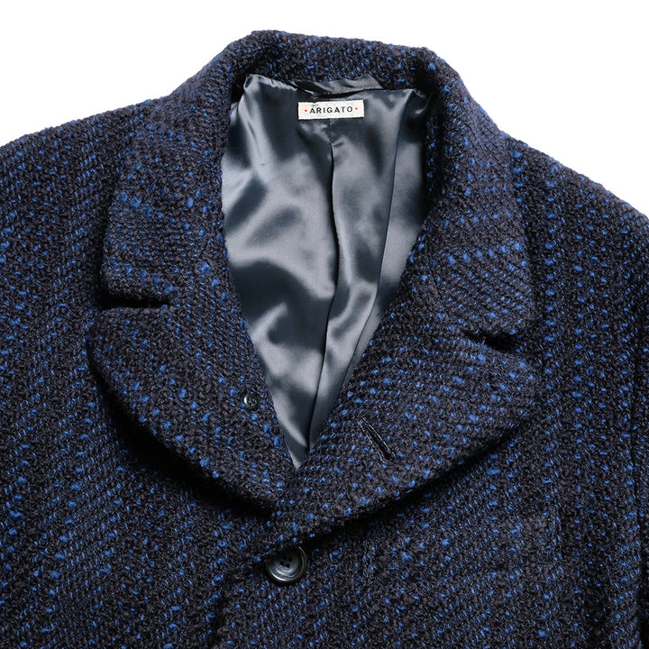 BLUE BLUE JAPAN - Slub Yarn Tweed 5B Jacket - 1009276
