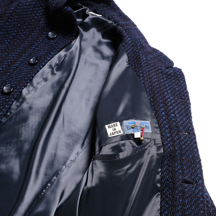 BLUE BLUE JAPAN - Slub Yarn Tweed 5B Jacket - 1009276