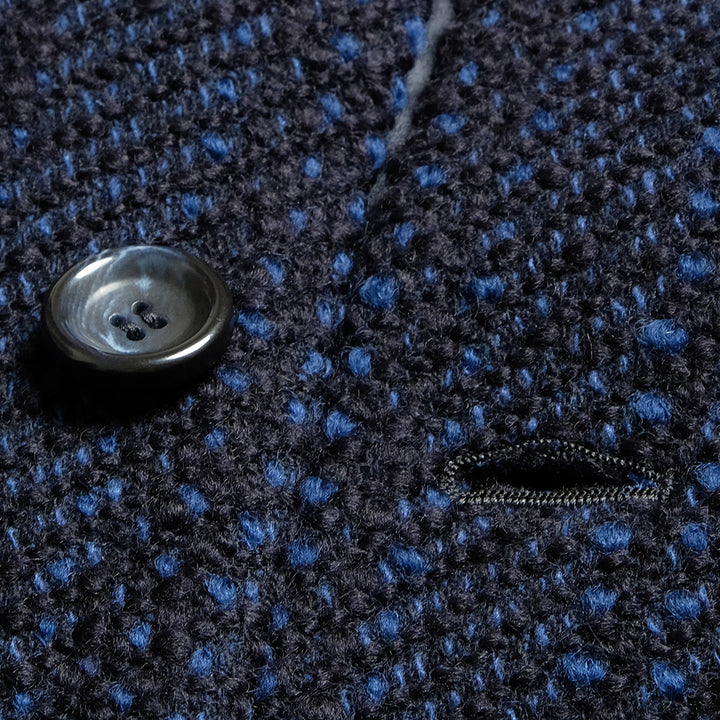 BLUE BLUE JAPAN - Slub Yarn Tweed 5B Jacket - 1009276