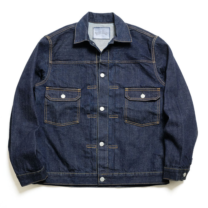 BLUE BLUE - MOD Supima Selvedge Denim 2nd Type Trucker Jacket - 1009862