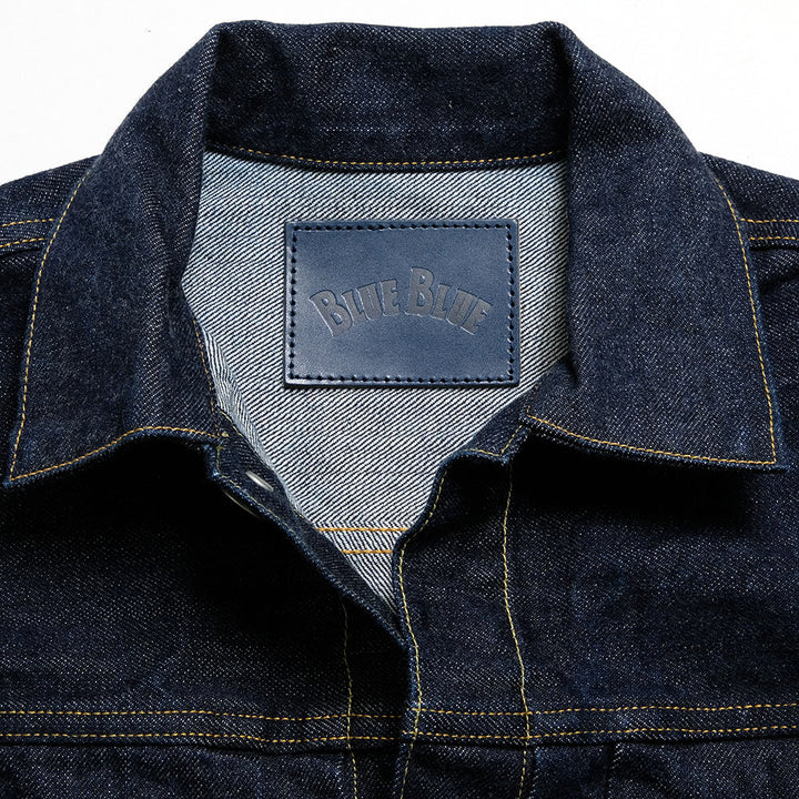 BLUE BLUE - MOD Supima Selvedge Denim 2nd Type Trucker Jacket - 1009862