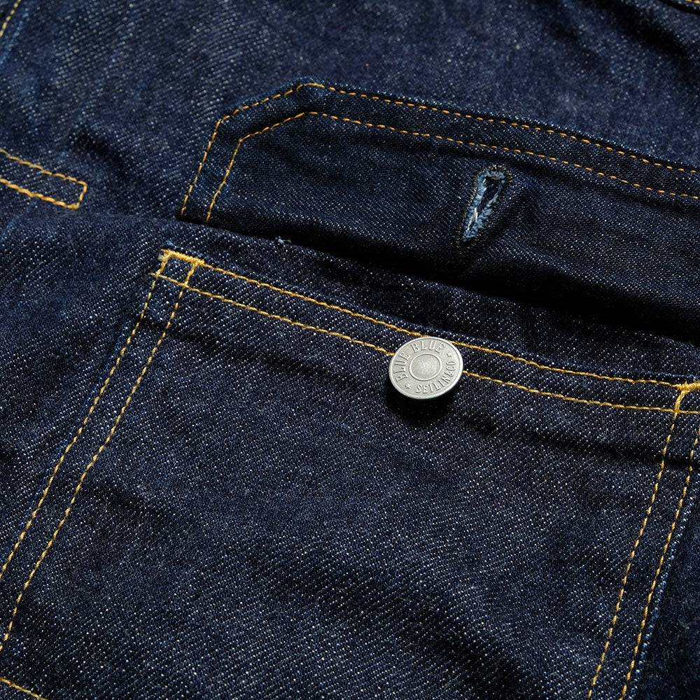 BLUE BLUE - MOD Supima Selvedge Denim 2nd Type Trucker Jacket - 1009862
