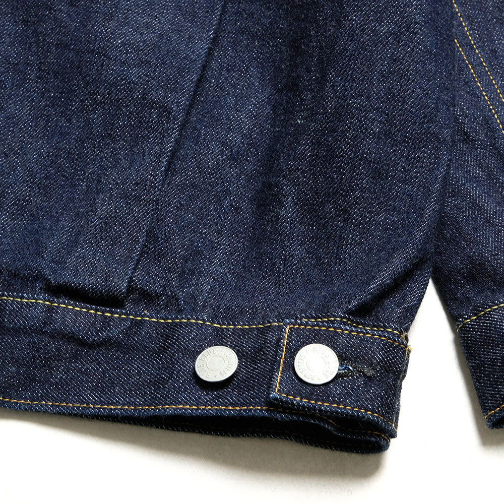 BLUE BLUE - MOD Supima Selvedge Denim 2nd Type Trucker Jacket - 1009862