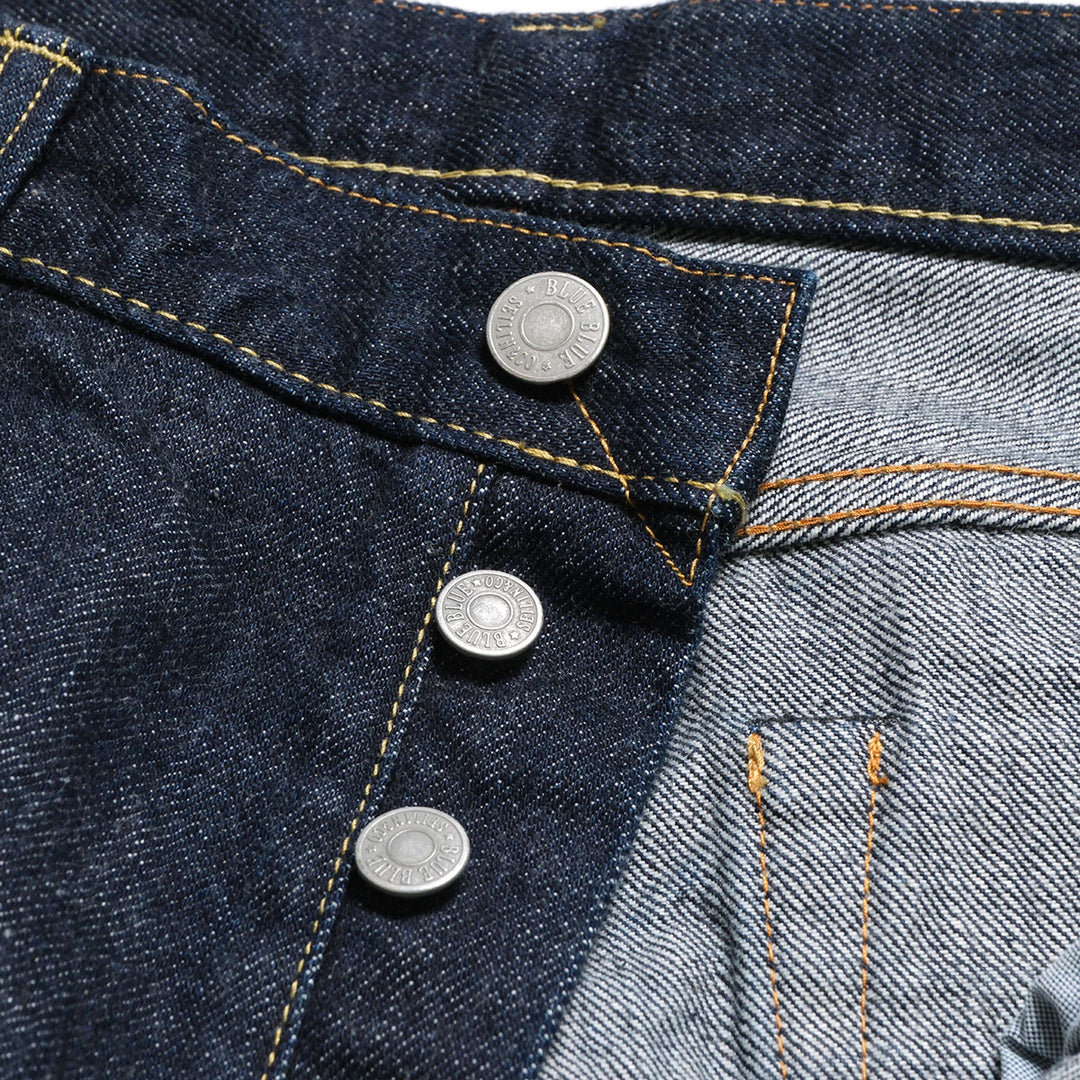 BLUE BLUE - PP02 - MOD supima Selvedge Denim Straight Jeans - One Wash - 1009864