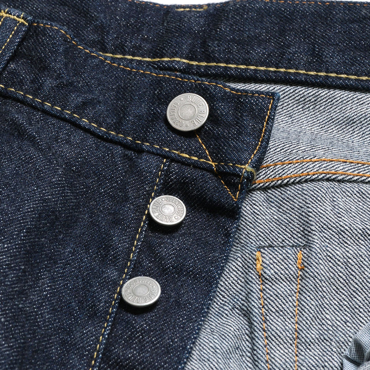 BLUE BLUE - PP02 - MOD supima Selvedge Denim Straight Jeans - One Wash - 1009864