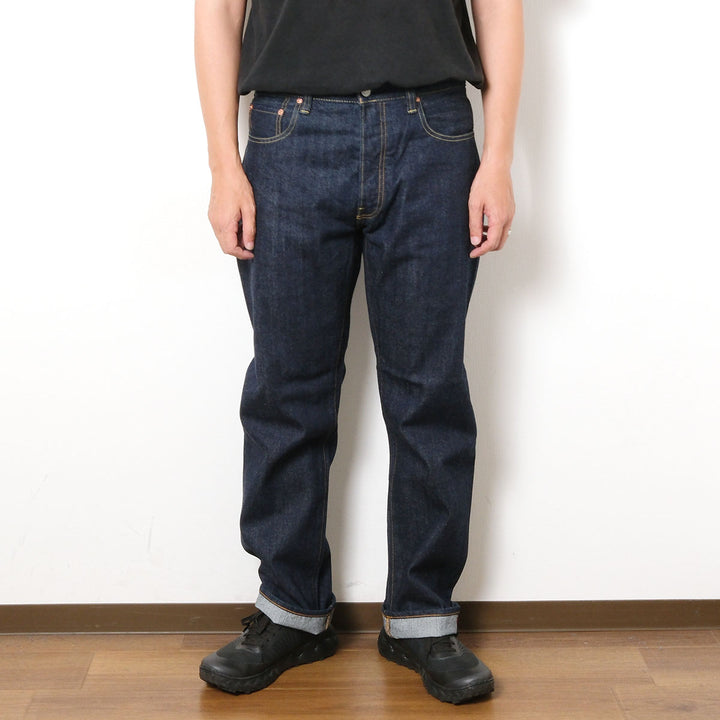 BLUE BLUE - PP02 - MOD supima Selvedge Denim Straight Jeans - One Wash - 1009864