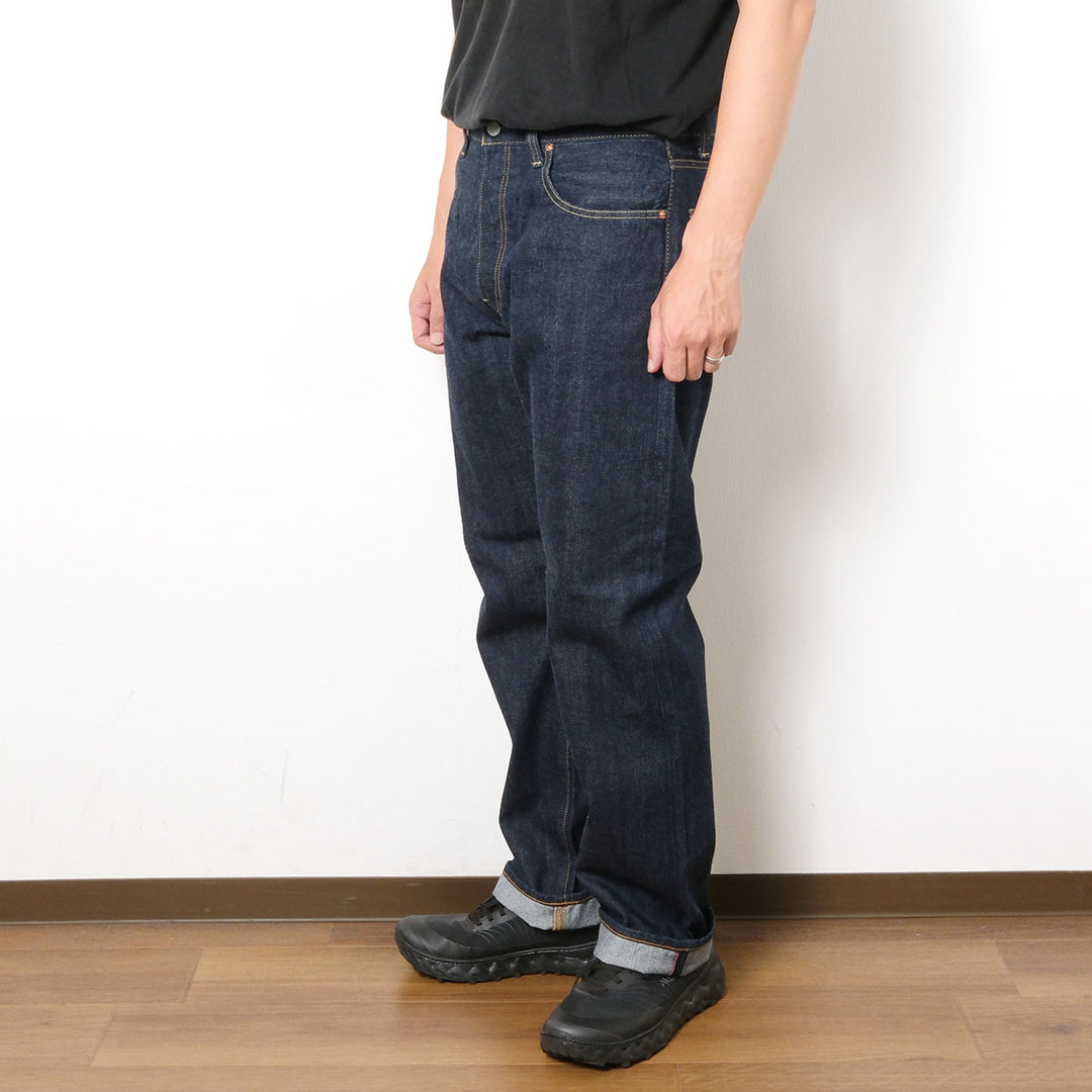 BLUE BLUE - PP02 - MOD supima Selvedge Denim Straight Jeans - One Wash - 1009864