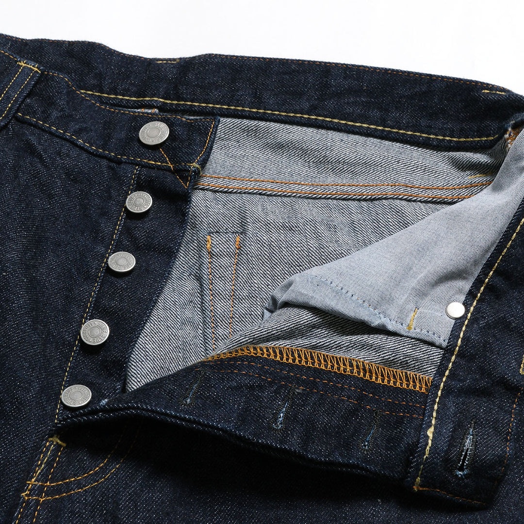 BLUE BLUE - PP02 - MOD supima Selvedge Denim Straight Jeans - One Wash - 1009864
