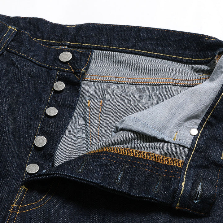 BLUE BLUE - PP02 - MOD supima Selvedge Denim Straight Jeans - One Wash - 1009864