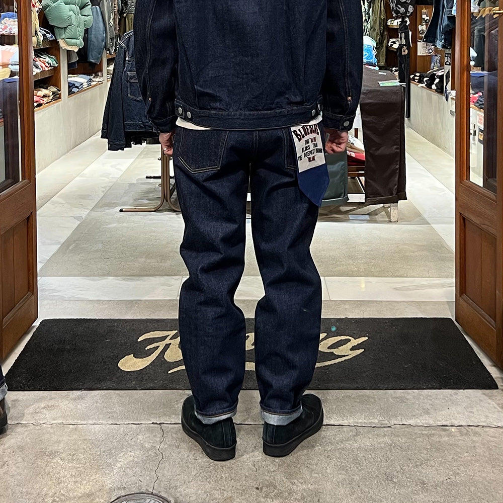 BLUE BLUE - PP03 MOD Superior Pima Cotton - Selvedge Denim Wide tapered Jeans - 1009865