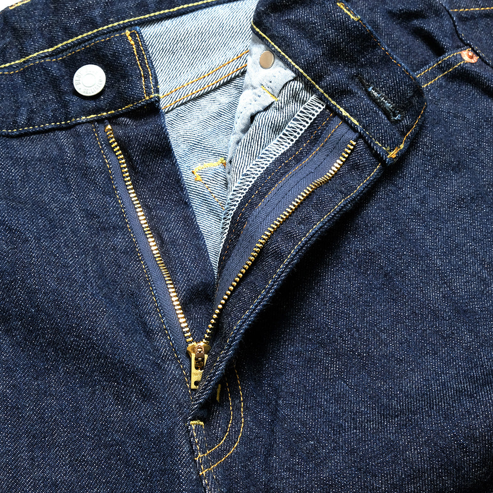 BLUE BLUE - PP03 MOD Superior Pima Cotton - Selvedge Denim Wide tapered Jeans - 1009865