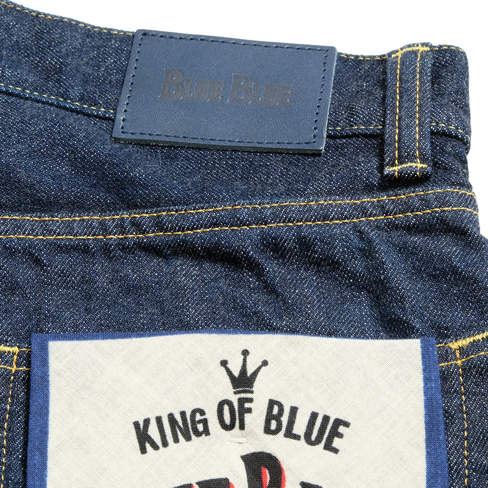 BLUE BLUE - PP03 MOD Superior Pima Cotton - Selvedge Denim Wide tapered Jeans - 1009865