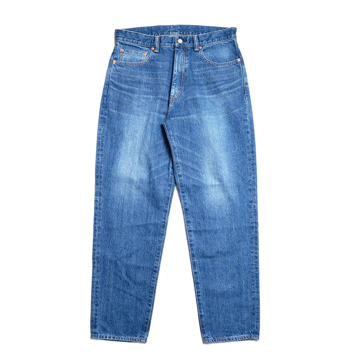 BLUE BLUE - PP03 MOD Superior Pima Cotton - Selvedge Denim FADE Wide tapered Jeans - 1009868